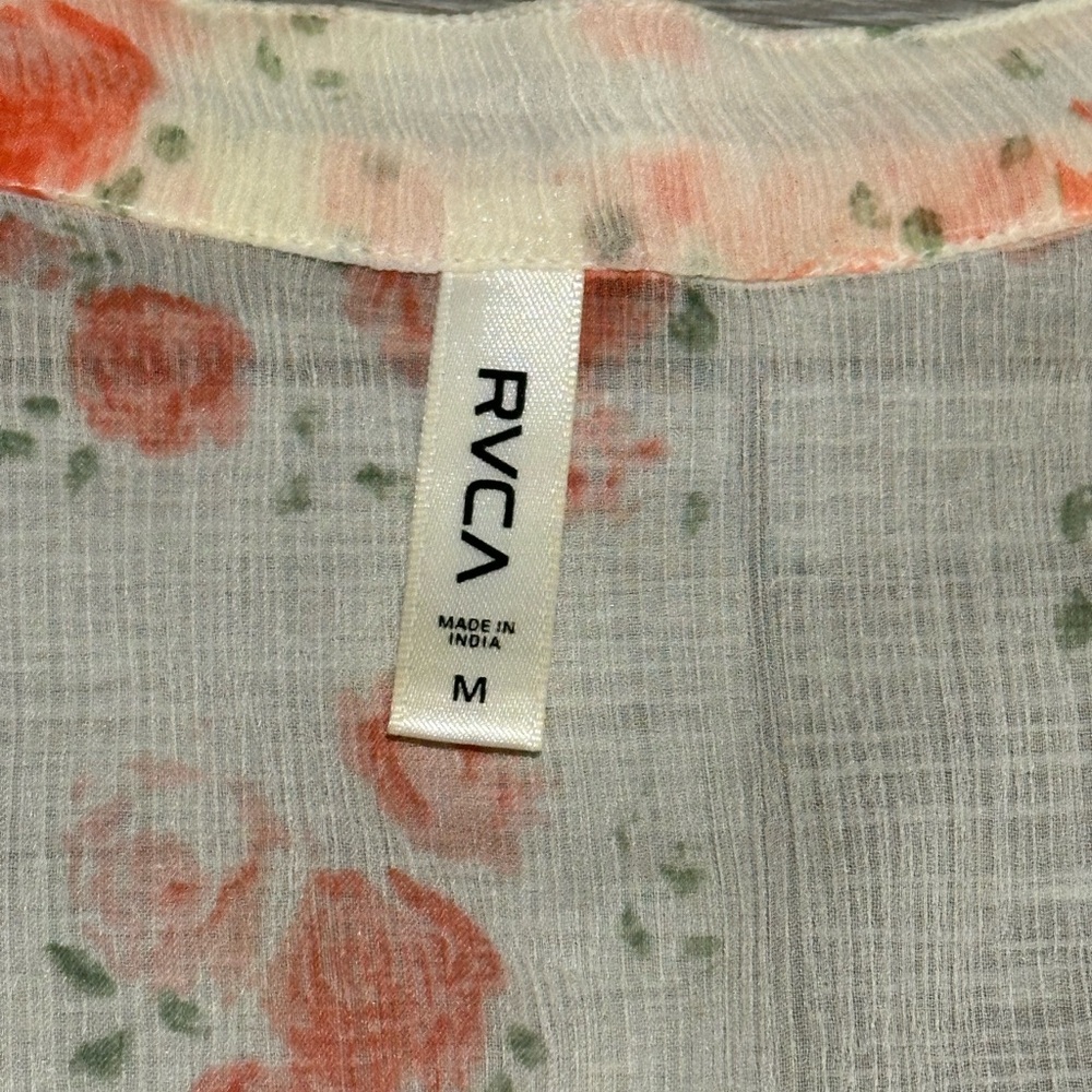 Floral RVCA Top - Picture 5 of 5